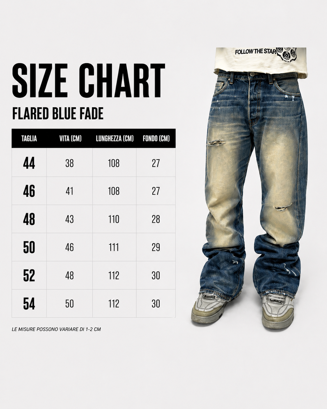 BOOTCUT BLUE FADE