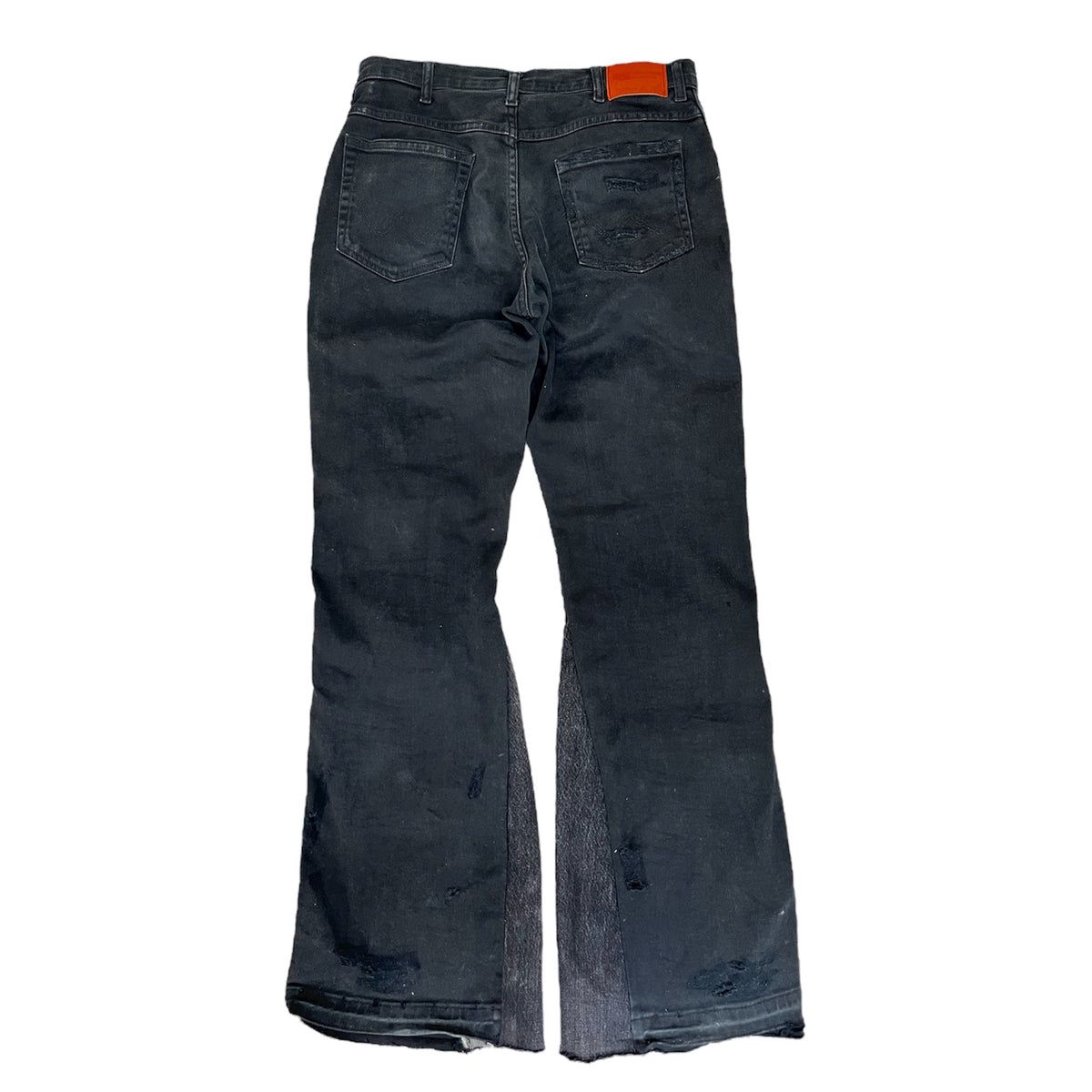 BOOTCUT BLACK DISTRESSED