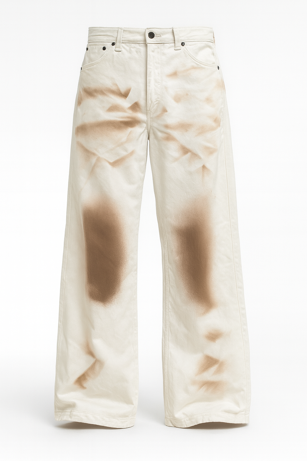 JEANS BOOTCUT WHITE DIRT