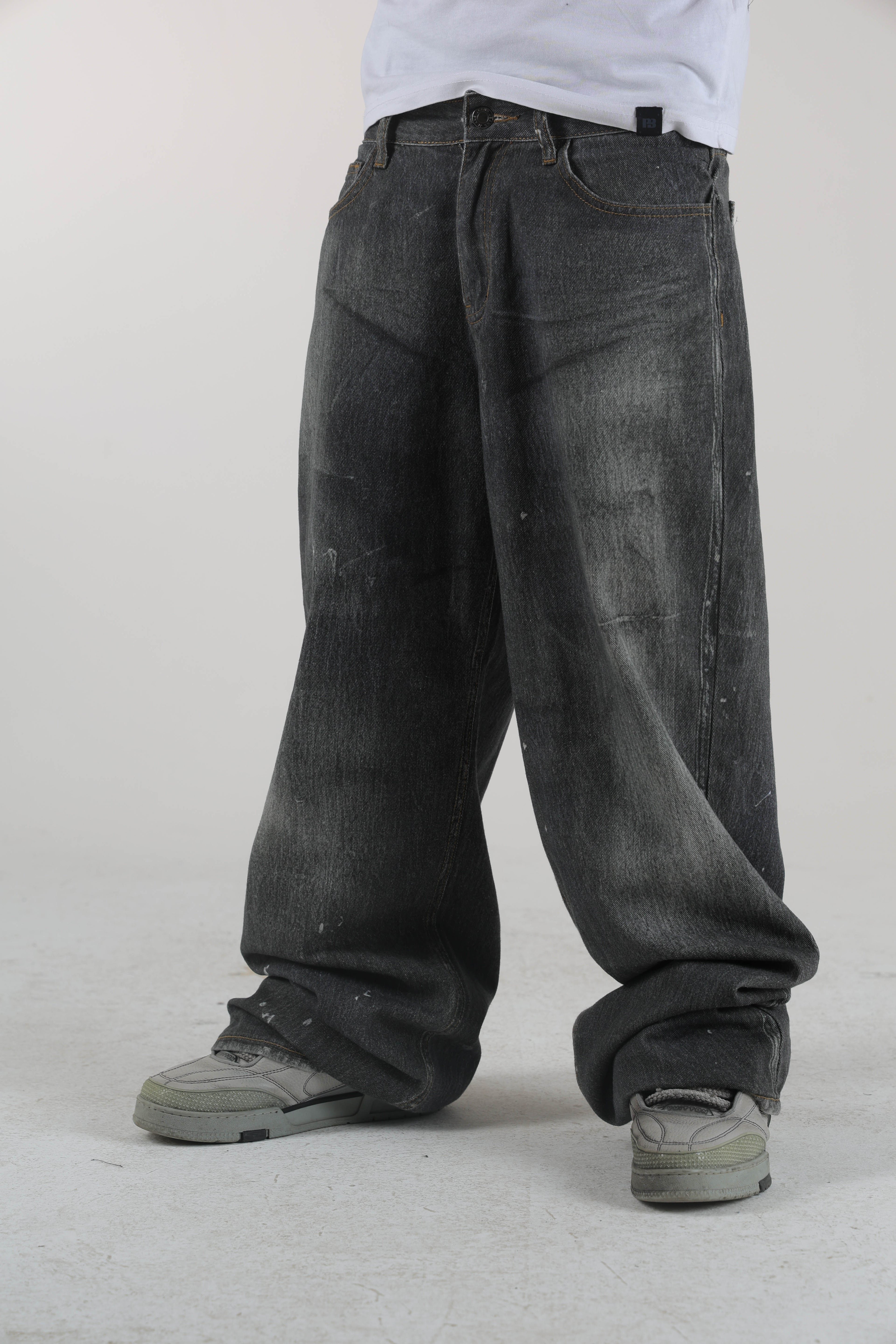 BAGGY CANVAS GRAY