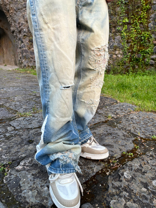 JEANS SAND FLARED