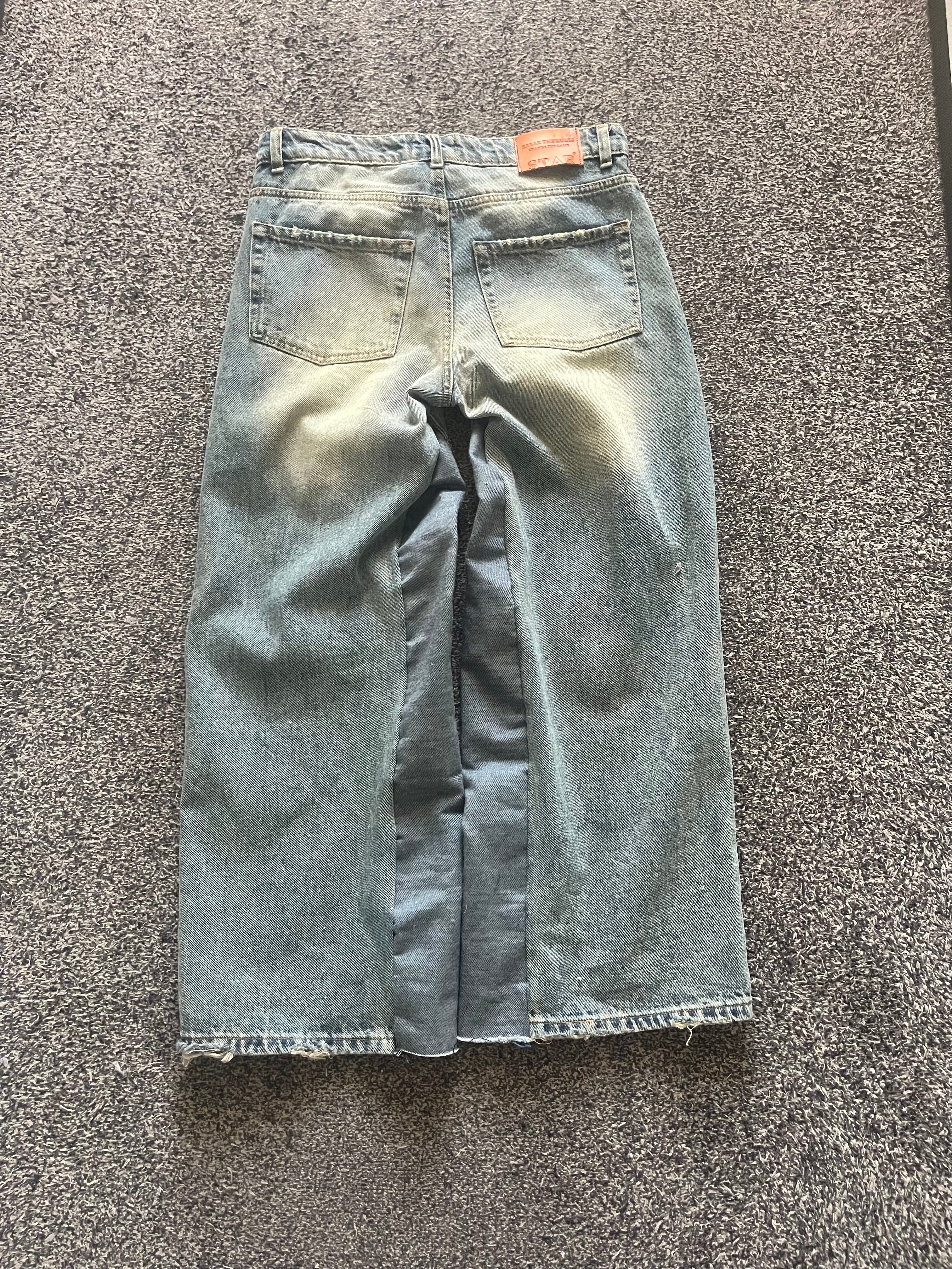 JEANS LIGHT WASH BAGGY
