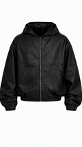 JACKET LEATHER CROPPED