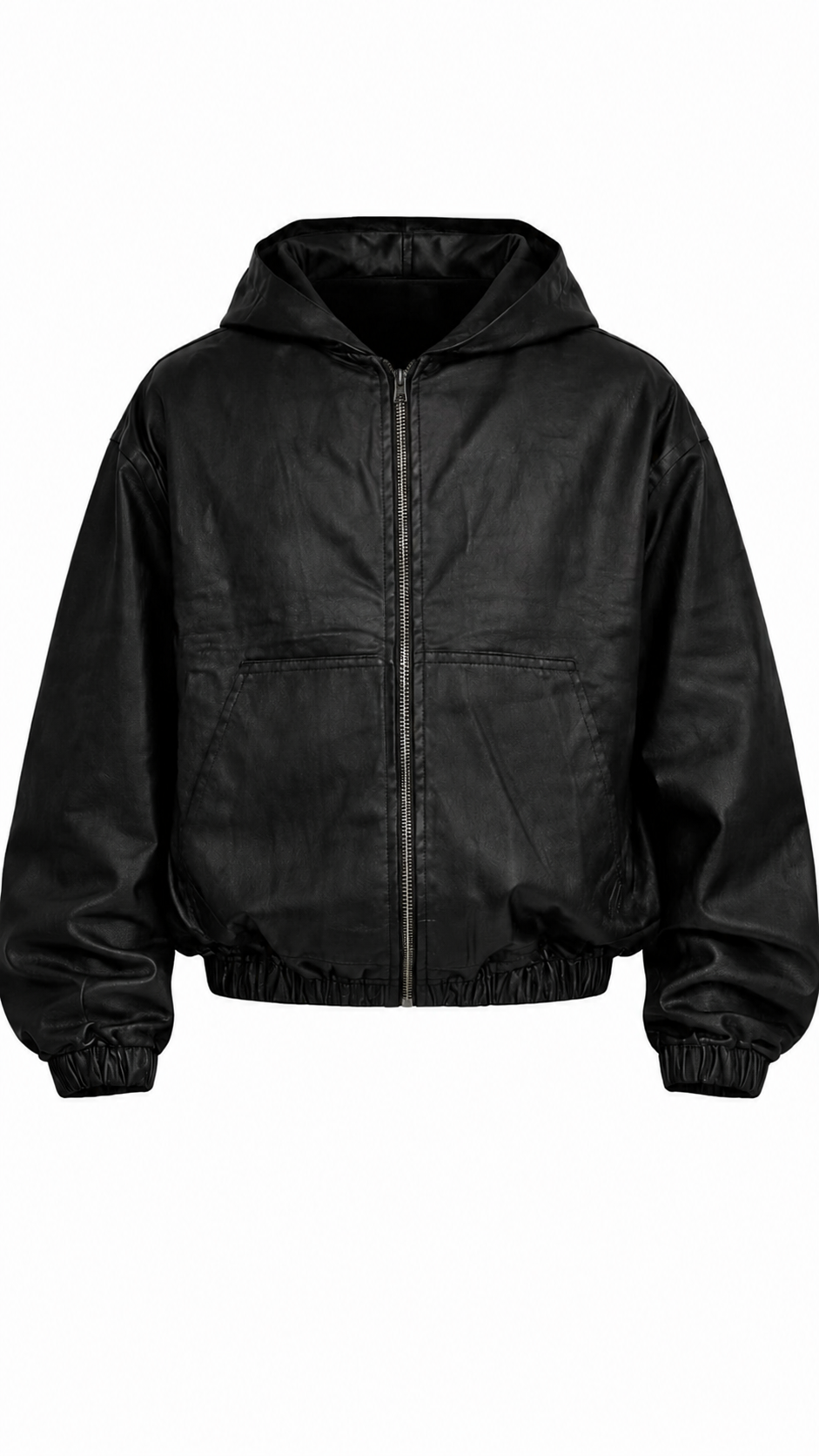 JACKET LEATHER CROPPED