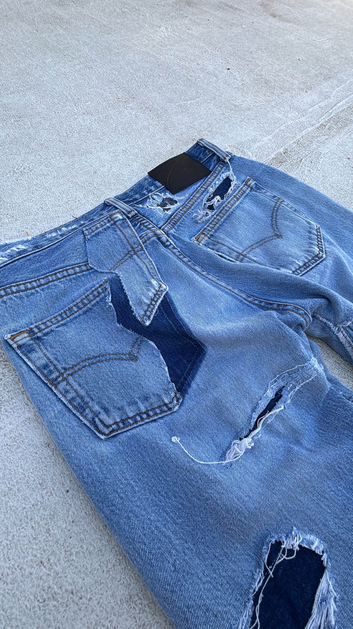 JEANS BAGGY STORM BLUE