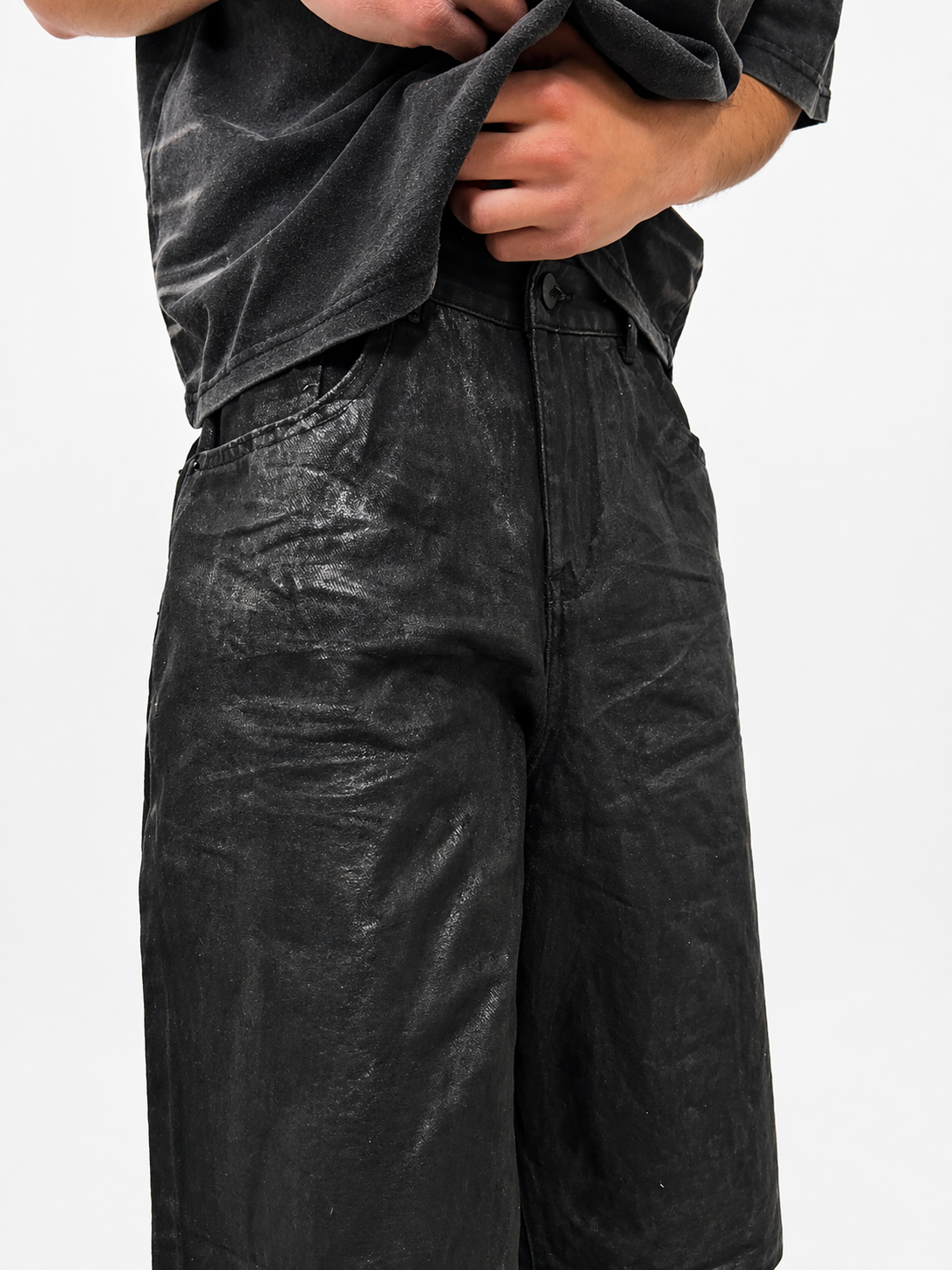 JORTS WAXED BLACK