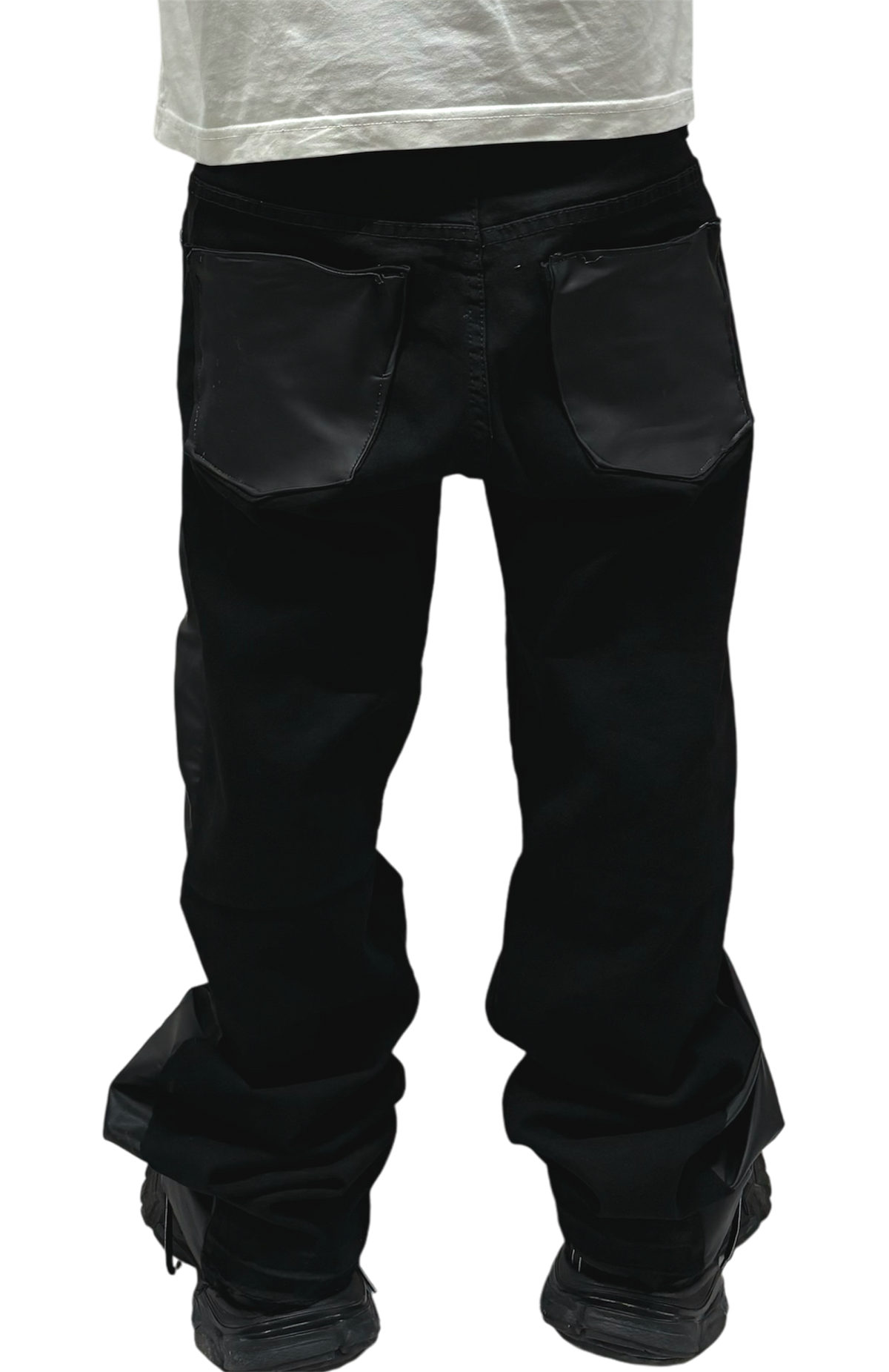 JEANS LEATHER BLACK PREMIUM