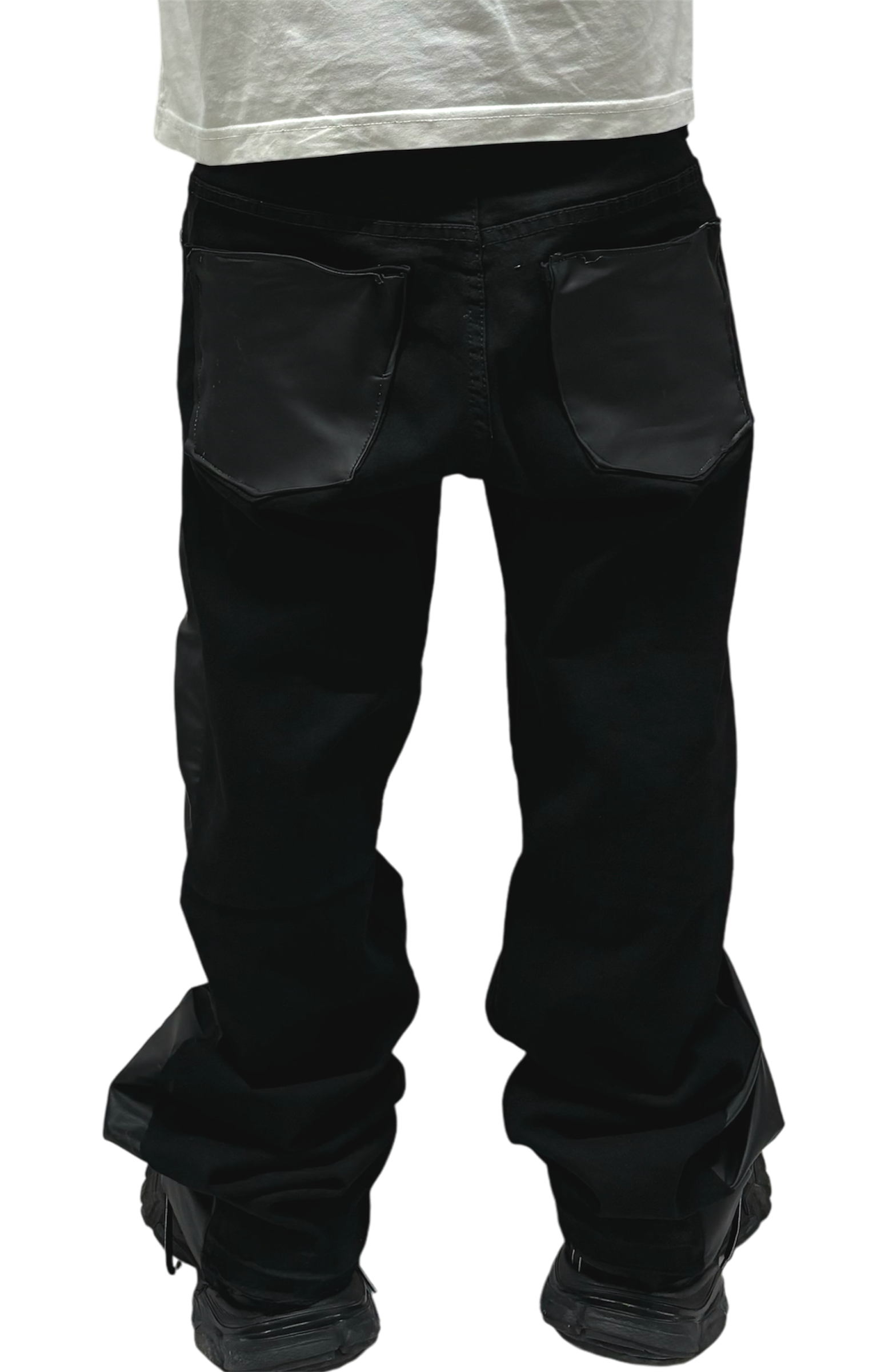 JEANS LEATHER BLACK PREMIUM