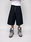 SHORT RAW DENIM HUSTLE