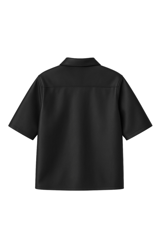 JACKET LEATHER CROP