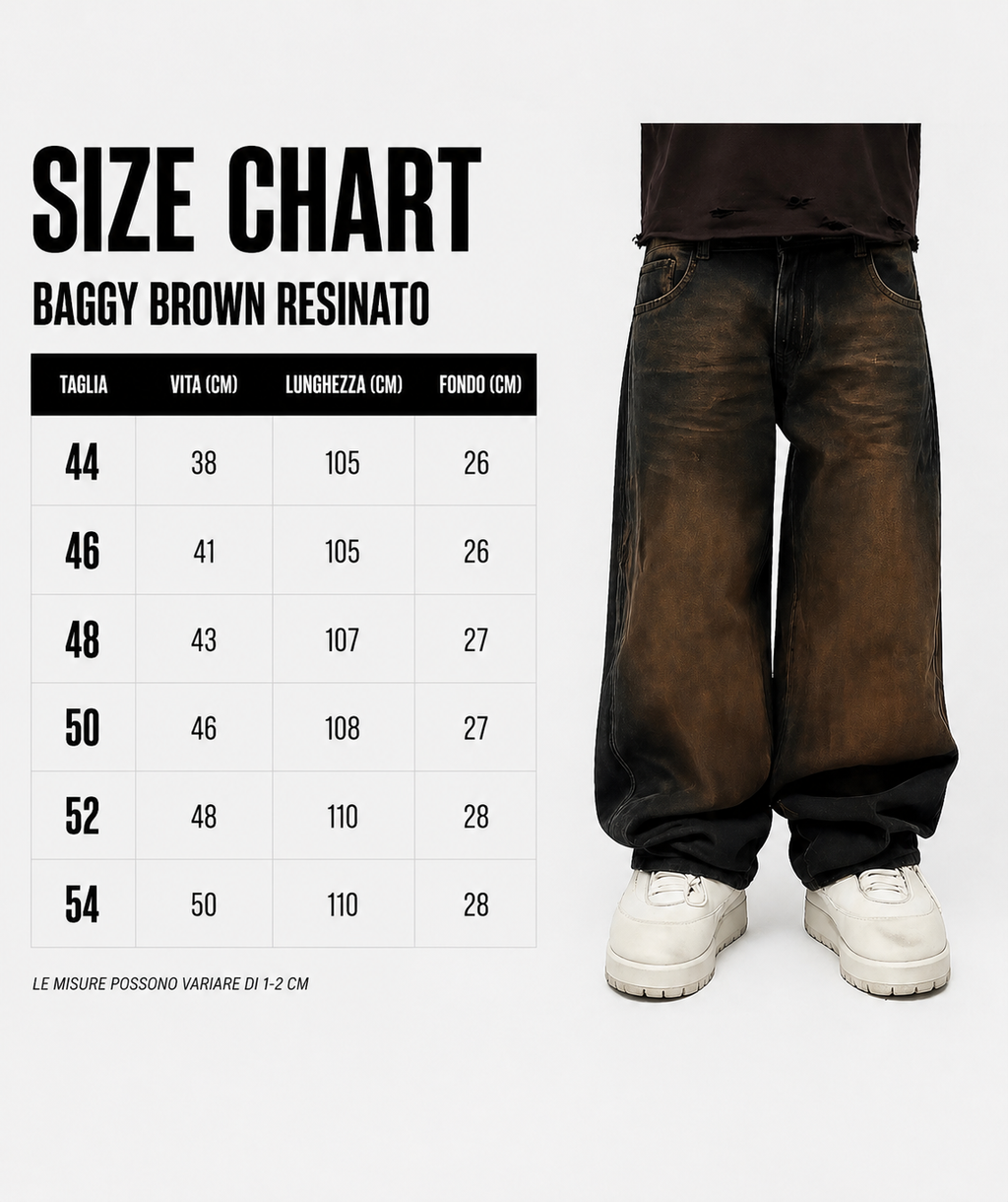 BAGGY BROWN RESINATO