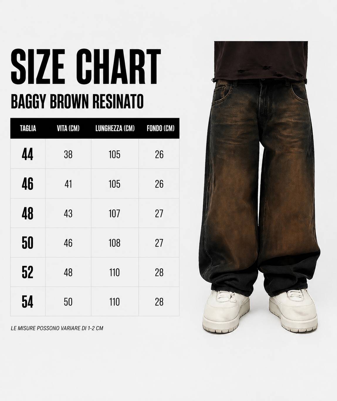 BAGGY BROWN RESINATO