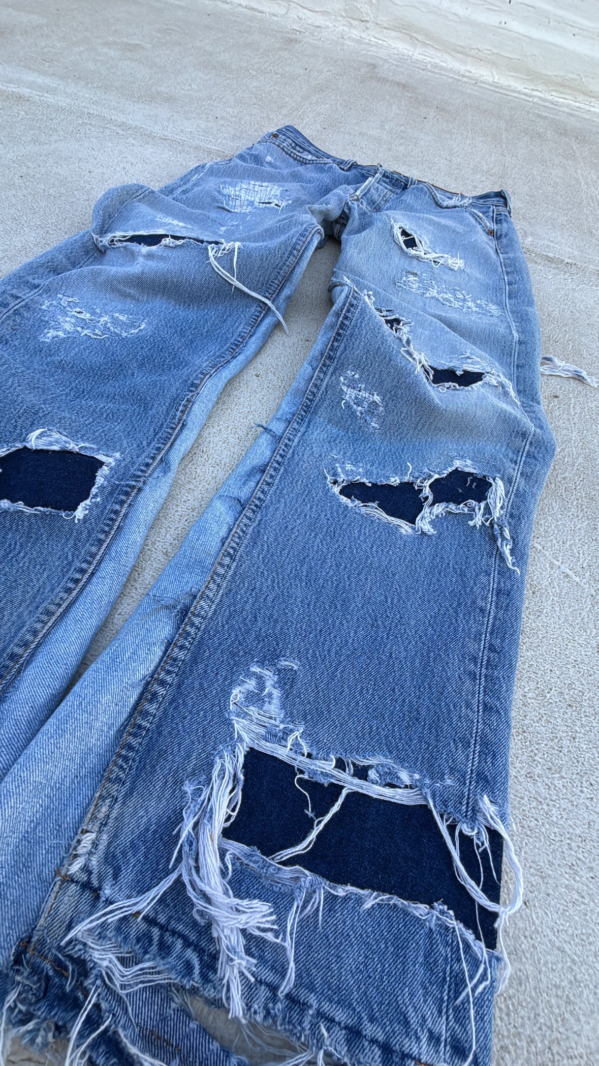 JEANS BAGGY STORM BLUE