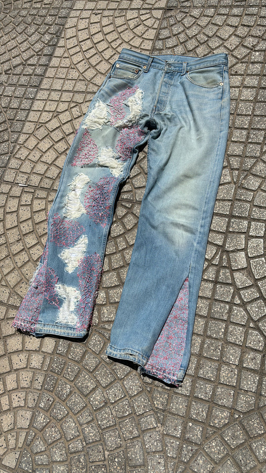 JEANS SPIRAL PINK