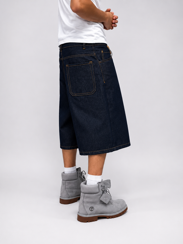 SHORT RAW DENIM HUSTLE