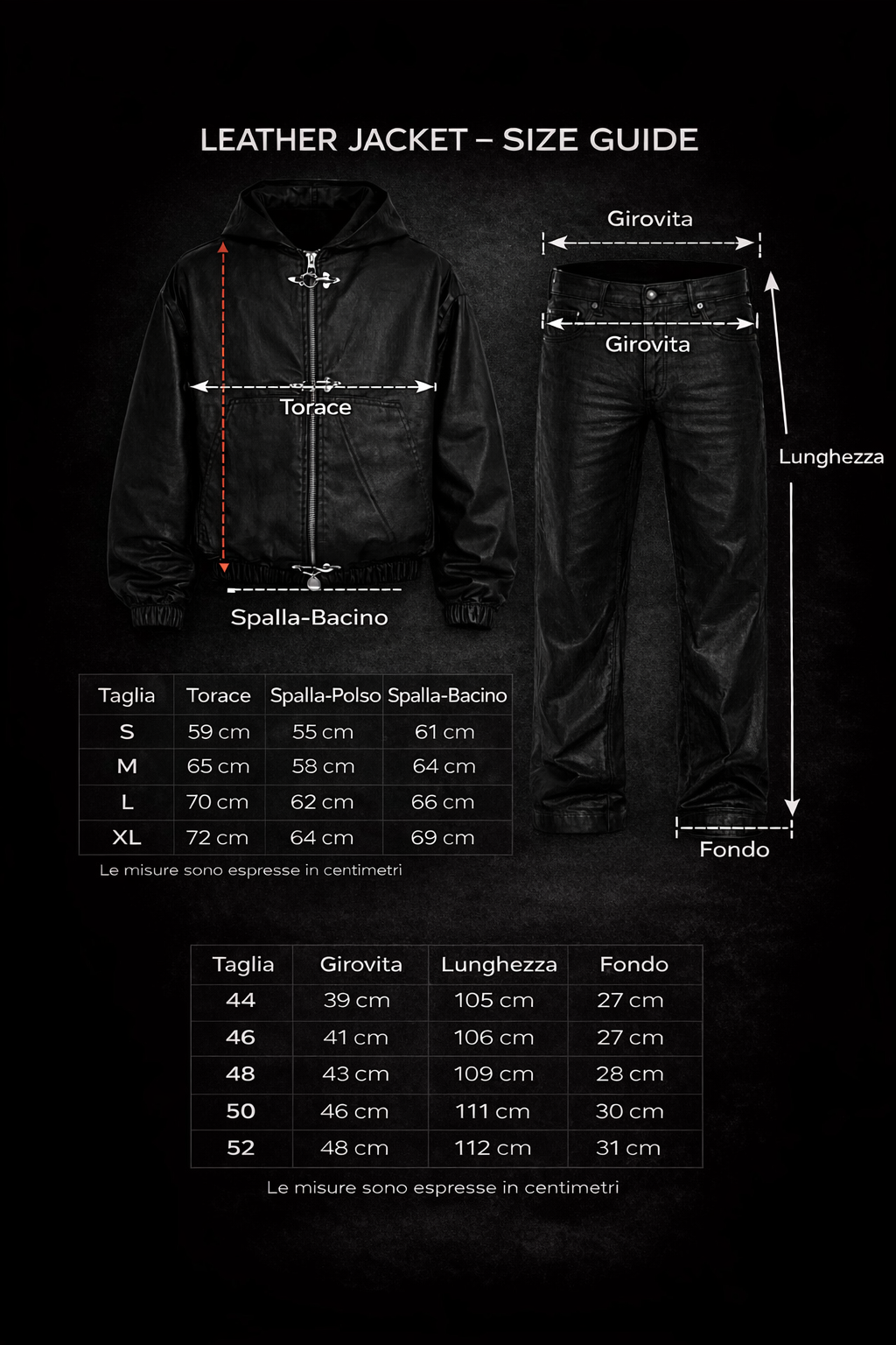 JEANS LEATHER DENIM