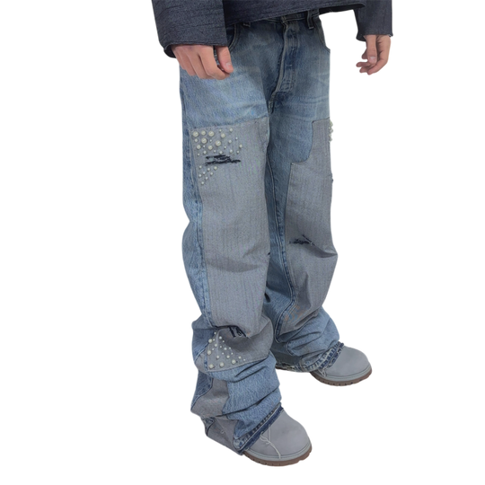 JEANS CARPENTER PEARLS