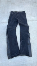 JEANS LEATHER BLACK PREMIUM