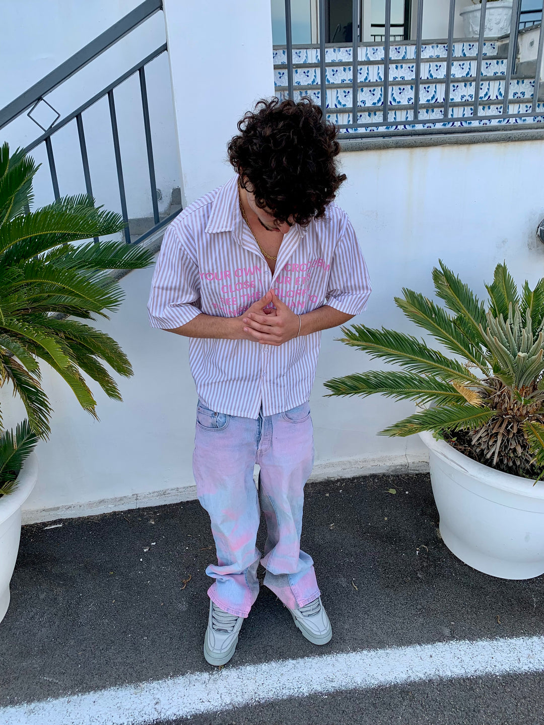 BAGGY BELT PINK