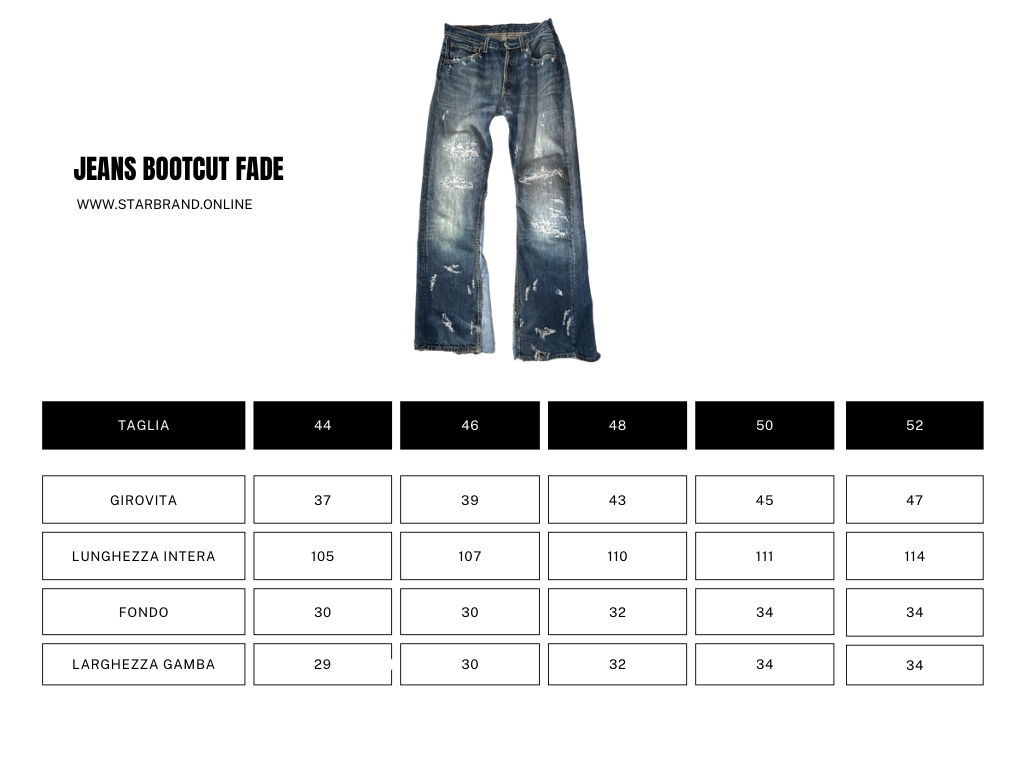 JEANS BOOTCUT FADE SAND