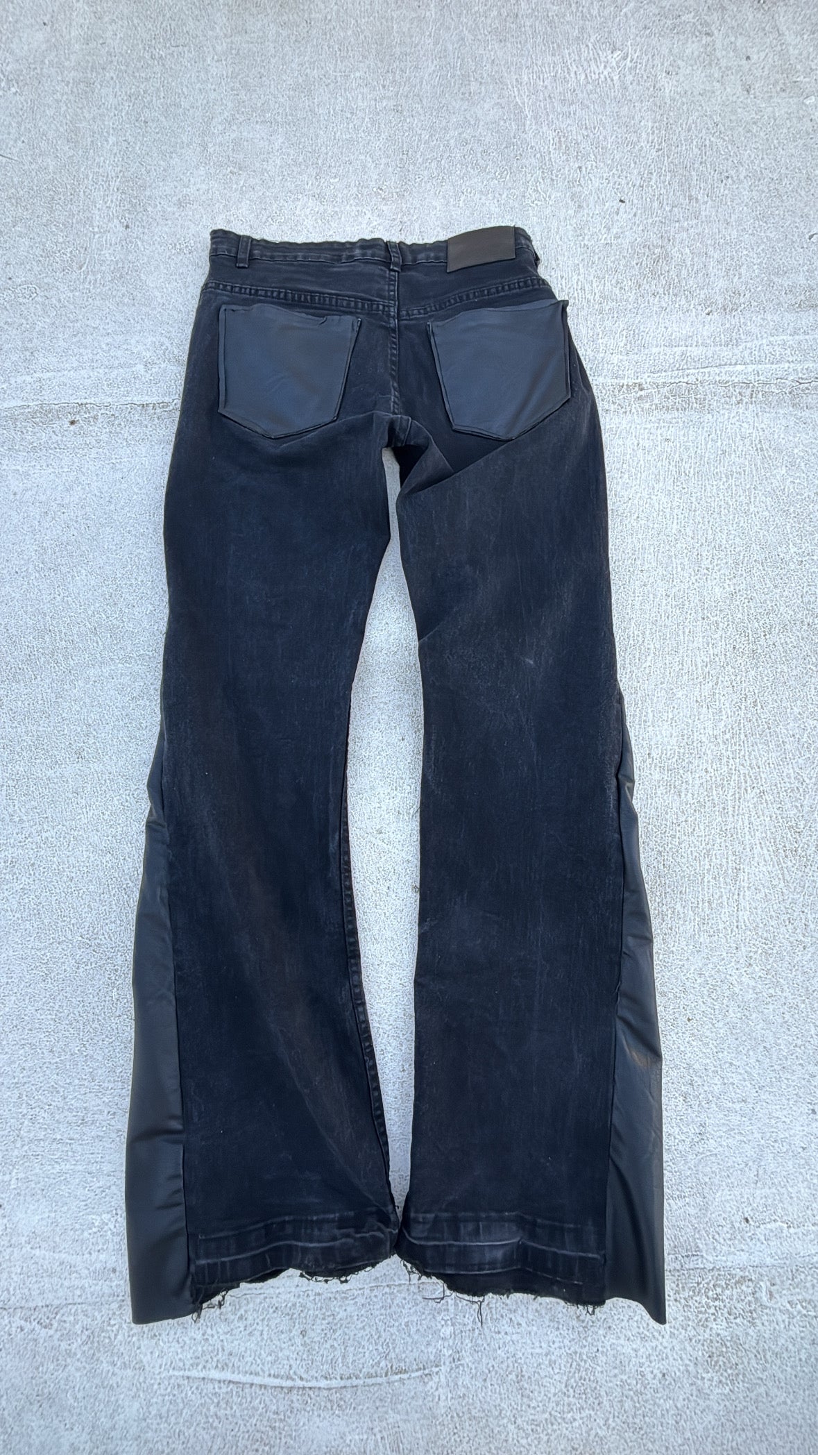JEANS LEATHER BLACK PREMIUM