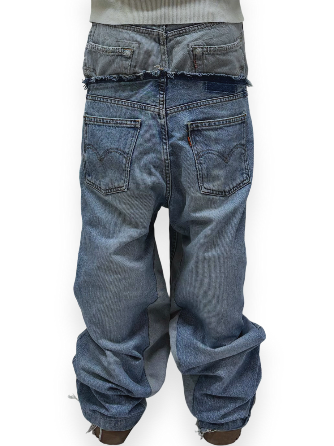 JEANS DOUBLE BAGGY