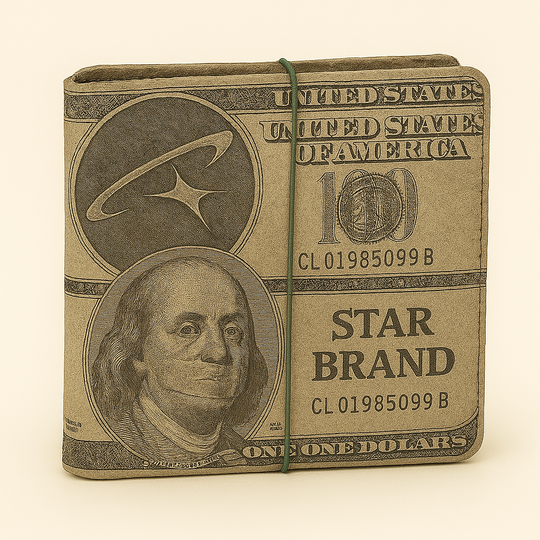 WALLET DOLLAR STAR