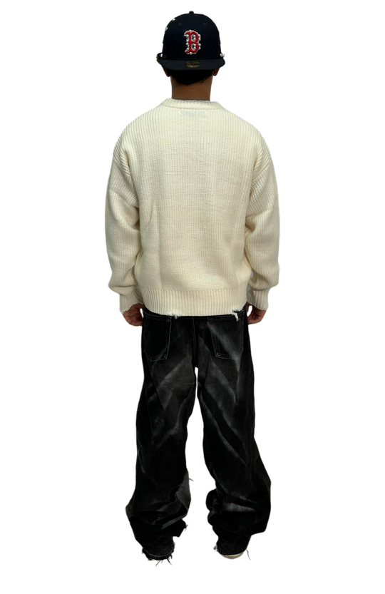 JEANS BLACK SPACE BAGGY