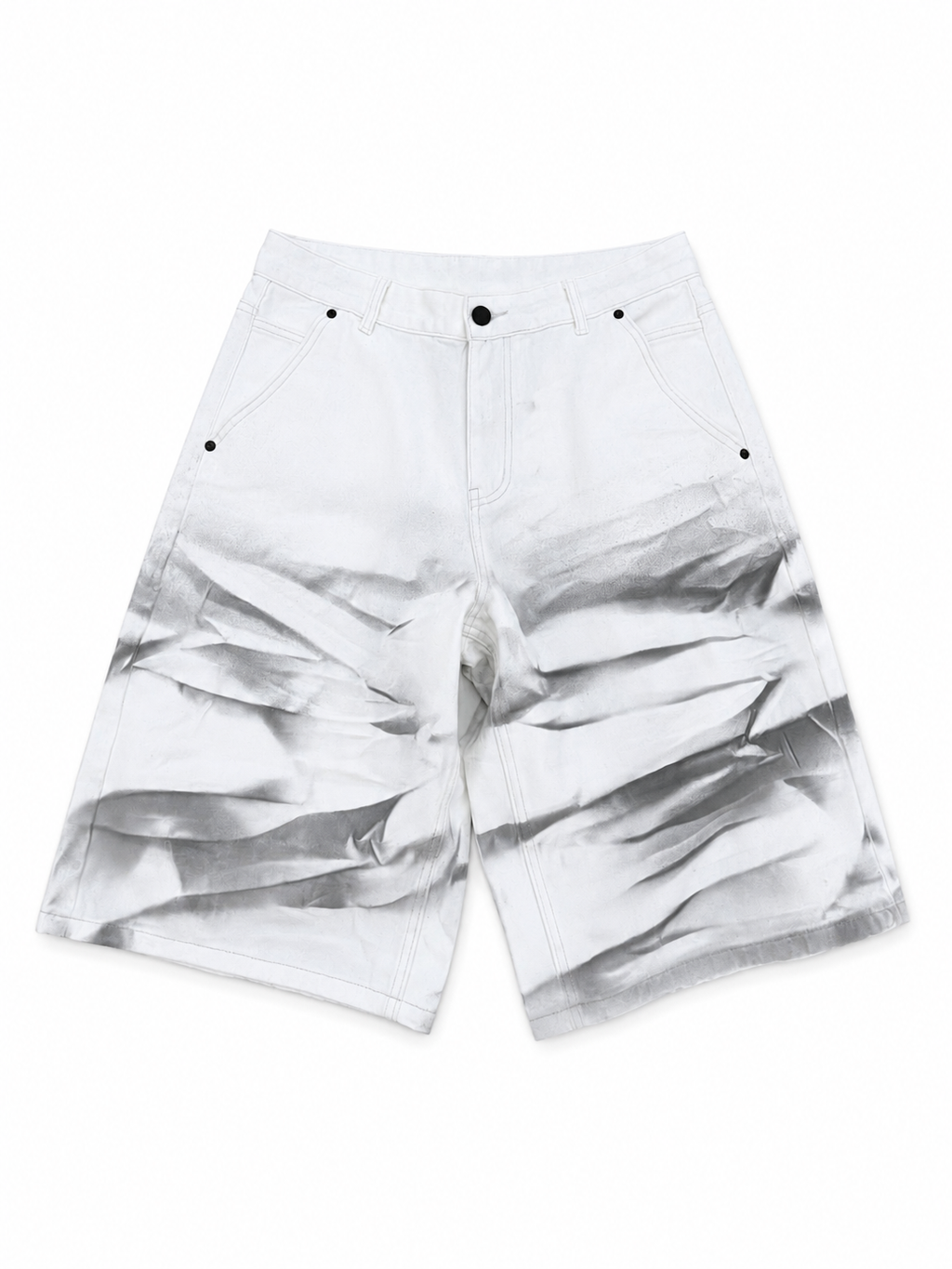 JORTS WHITE GRAY
