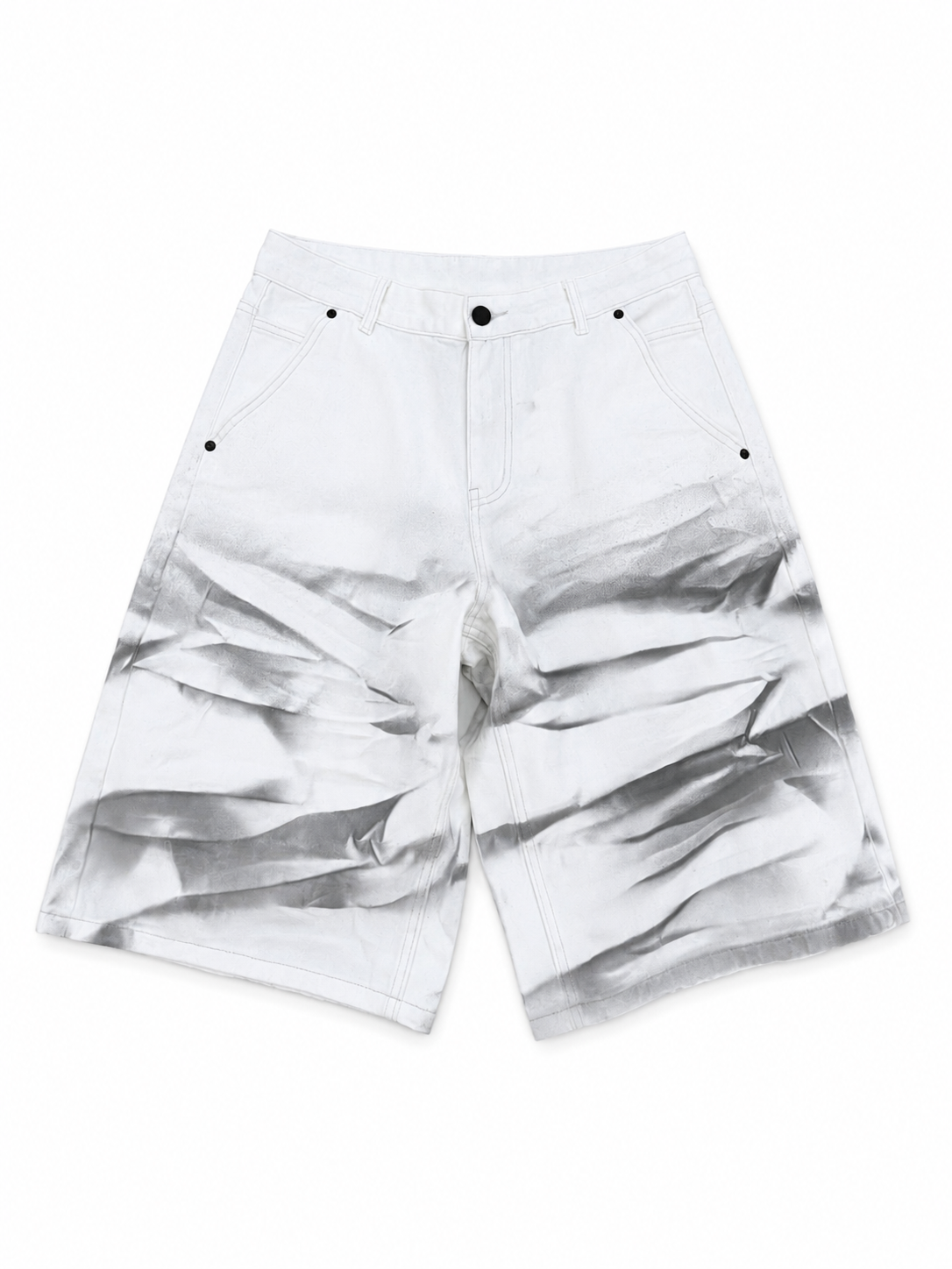 JORTS WHITE GRAY