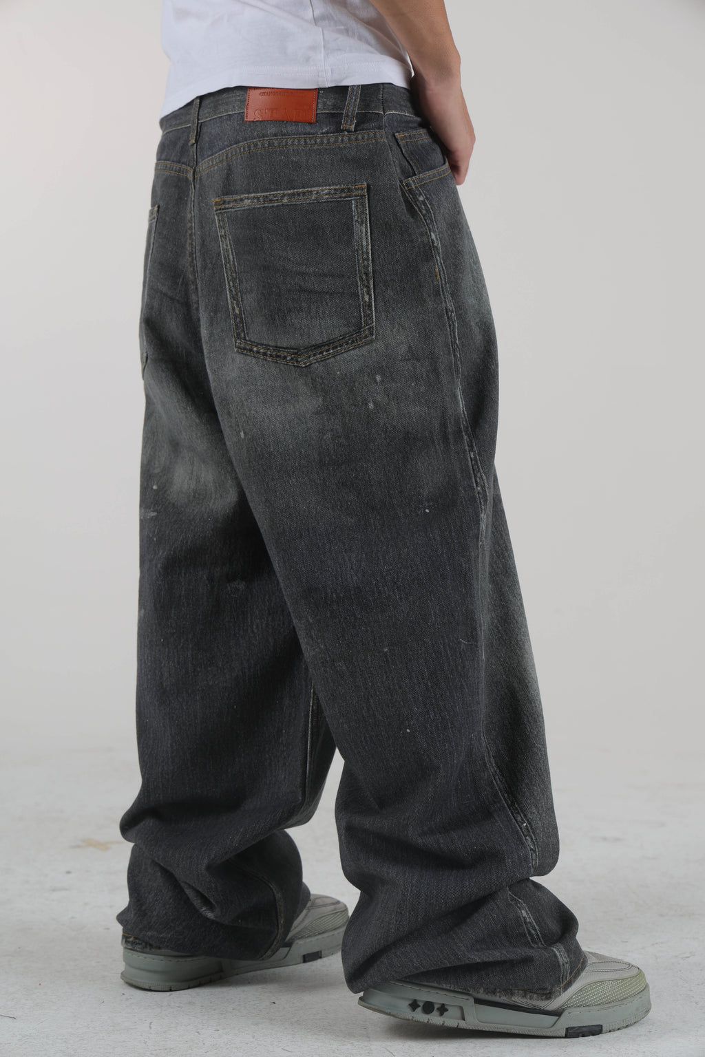 BAGGY CANVAS GRAY