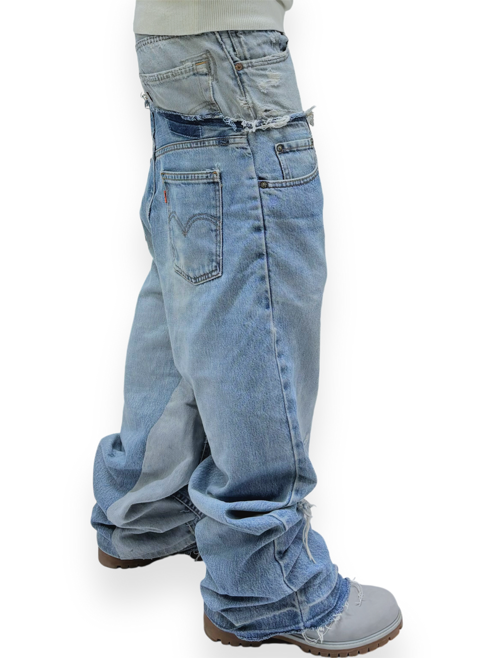 JEANS DOUBLE BAGGY