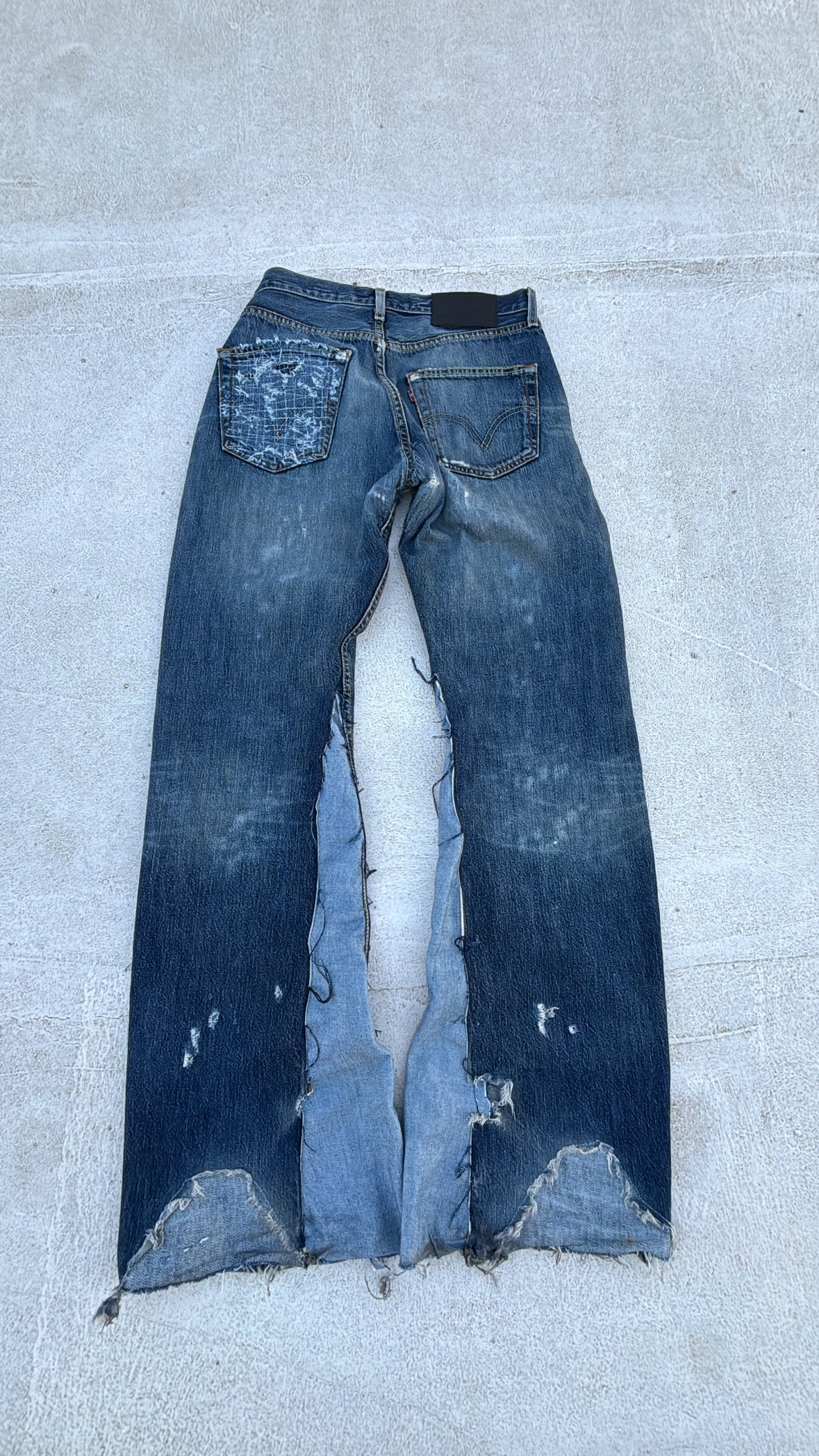 JEANS BOOTCUT FADE SAND