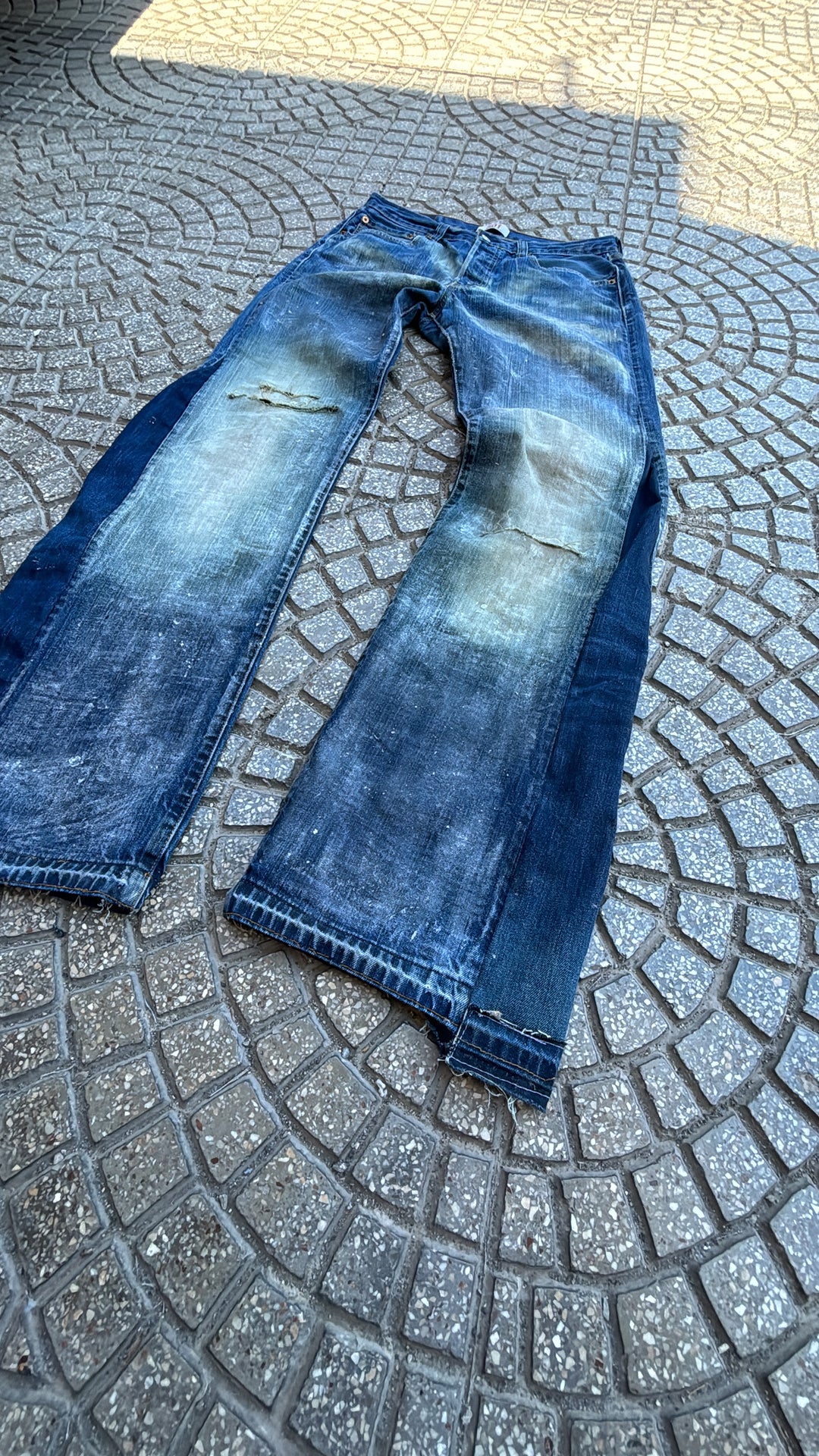 JEANS WAXED SEA