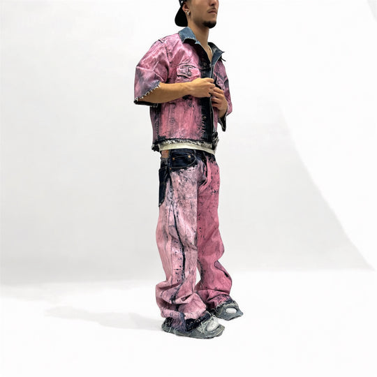 COMPLETO PINK IN DENIM