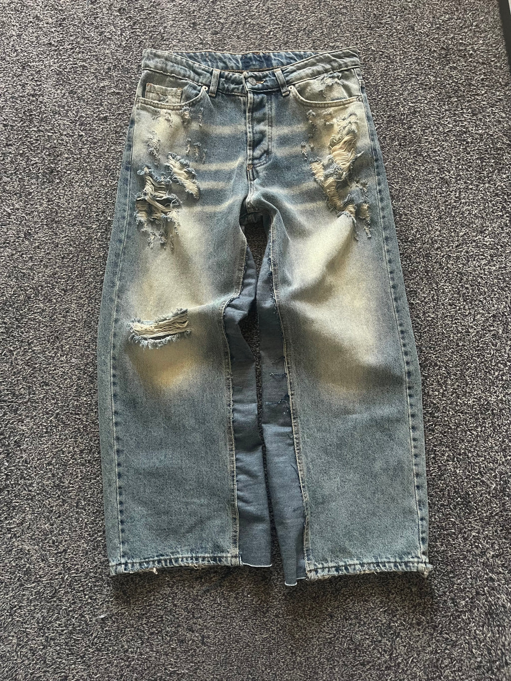 JEANS LIGHT WASH BAGGY
