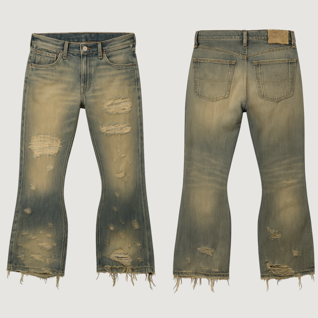 JEANS BOOTCUT SAND SEA
