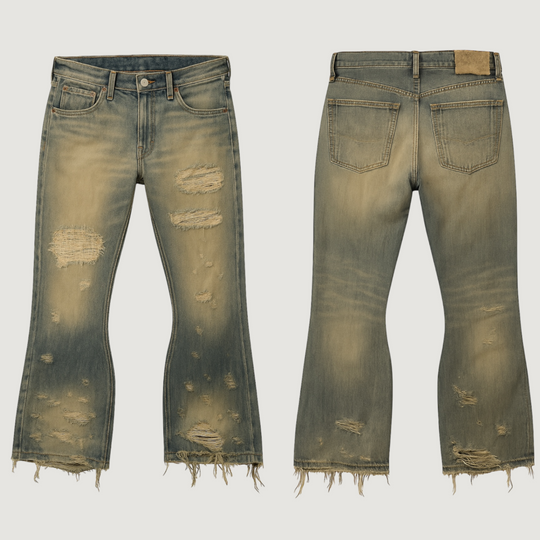 JEANS BOOTCUT SAND SEA