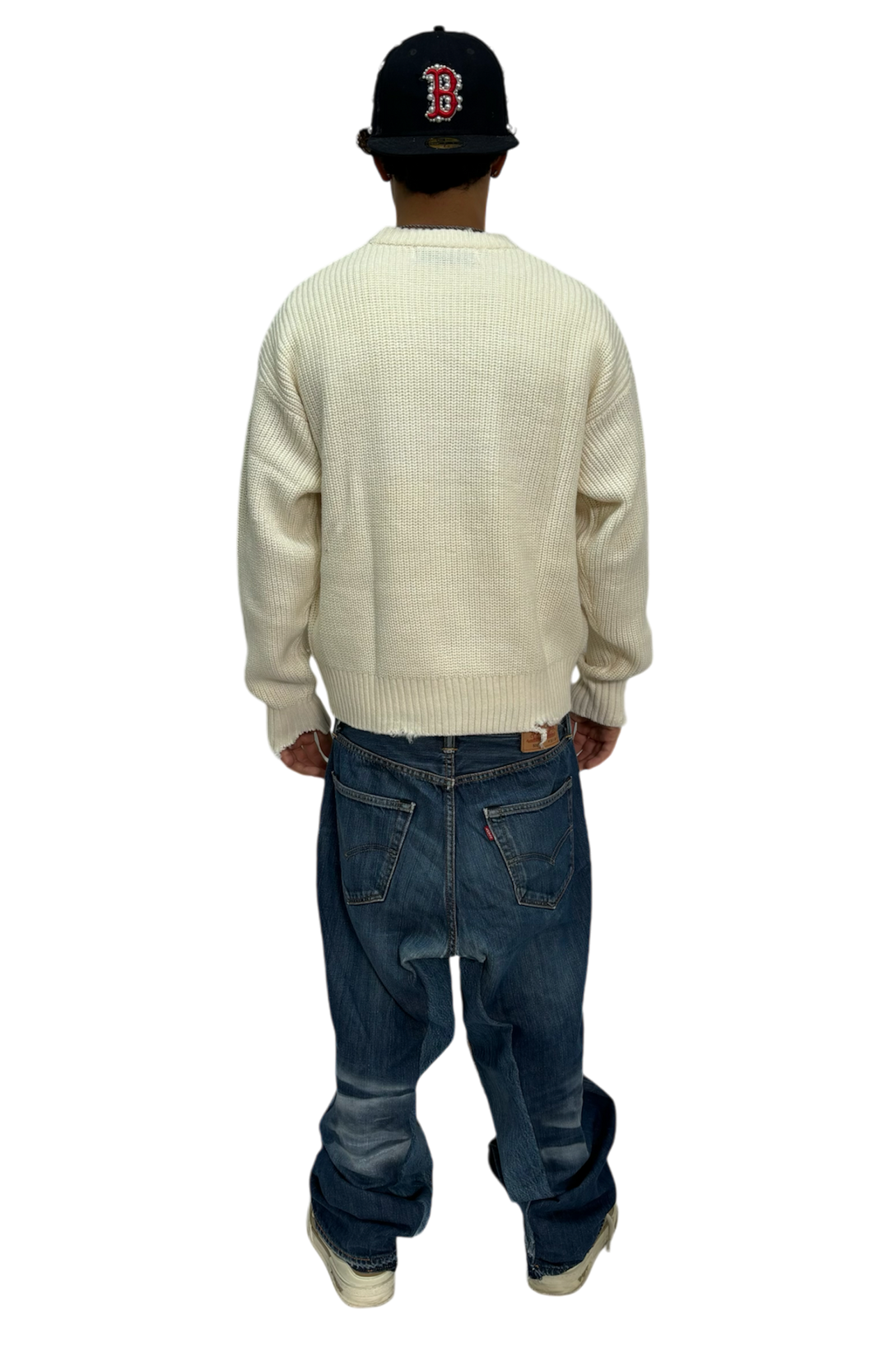 JEANS BLUE SPACE BAGGY