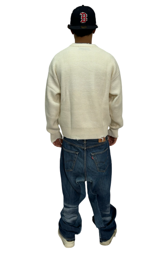 JEANS BLUE SPACE BAGGY