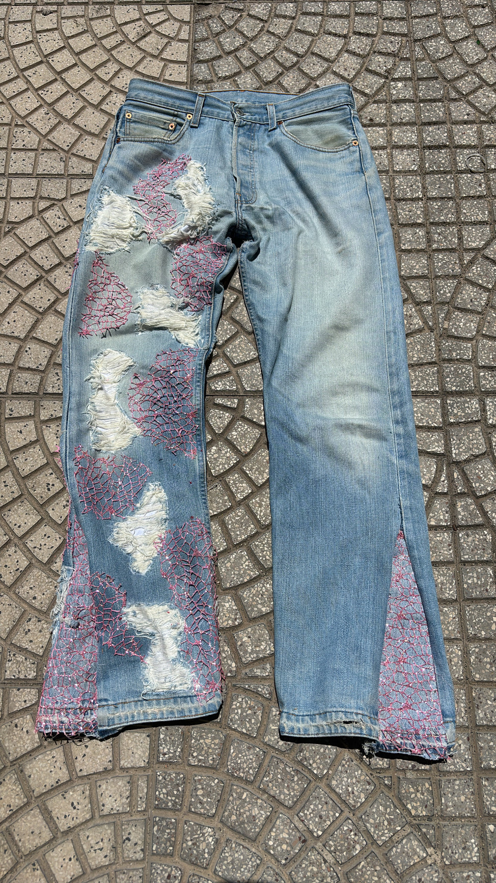 JEANS SPIRAL PINK