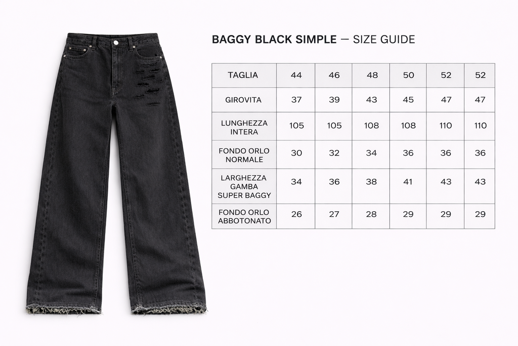 JEANS BLACK SIMPLE