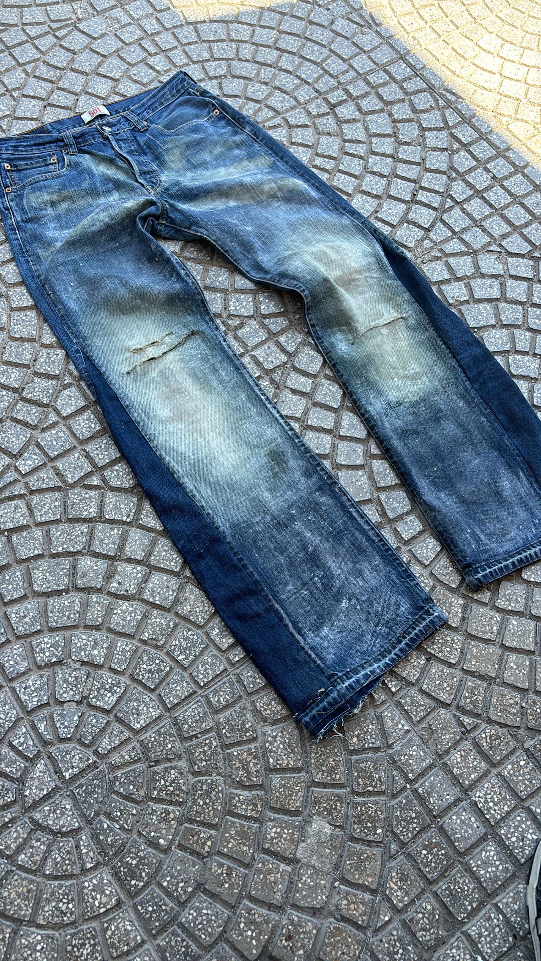 JEANS WAXED SEA