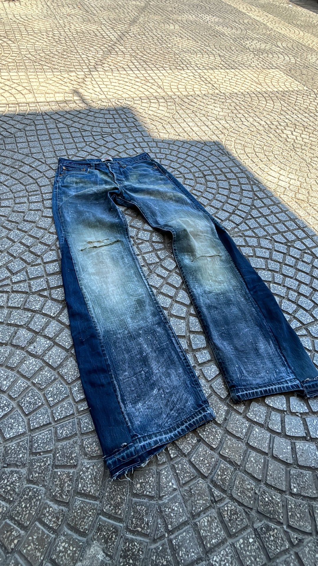 JEANS WAXED SEA