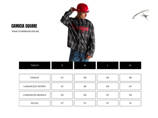 CAMICIA SQUARE