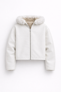 JACKET LEATHER FUR