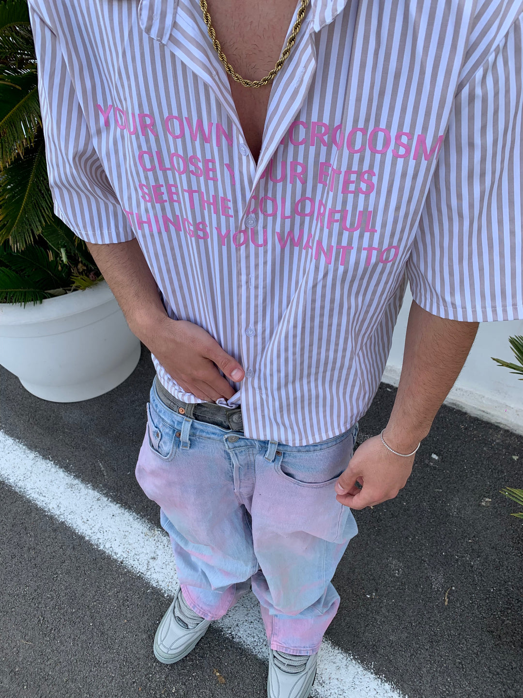 BAGGY BELT PINK