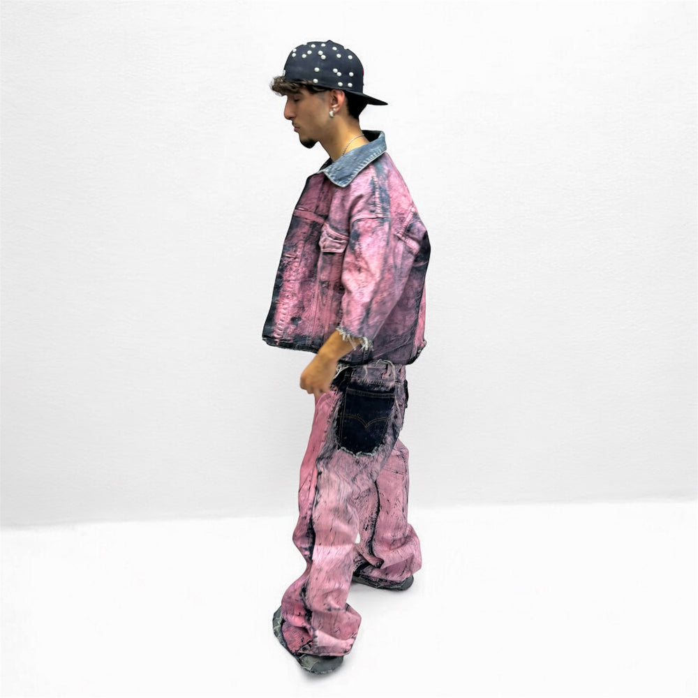 COMPLETO PINK IN DENIM