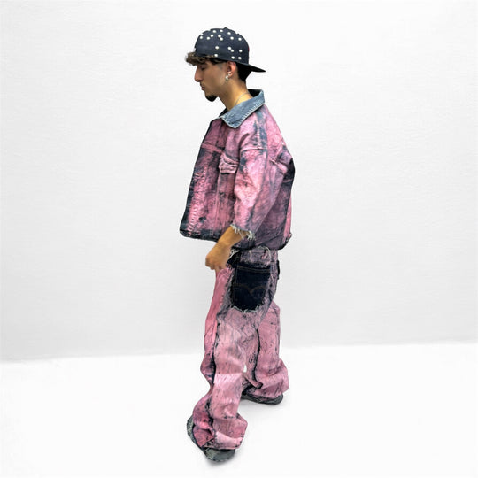 COMPLETO PINK IN DENIM