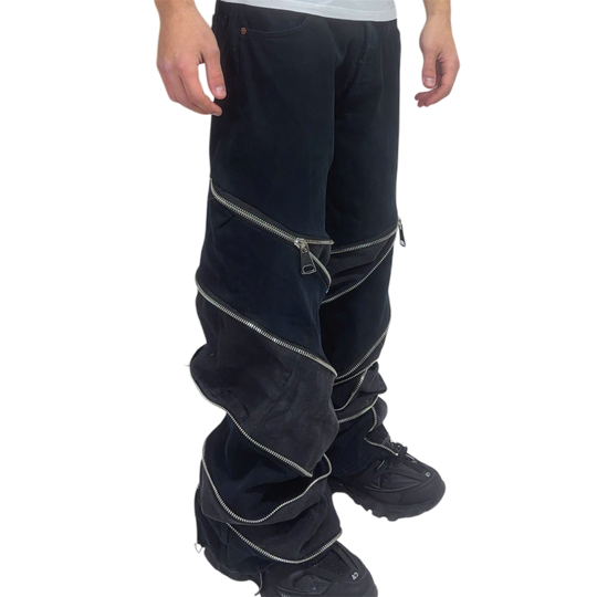 JEANS BLACK SPIRAL